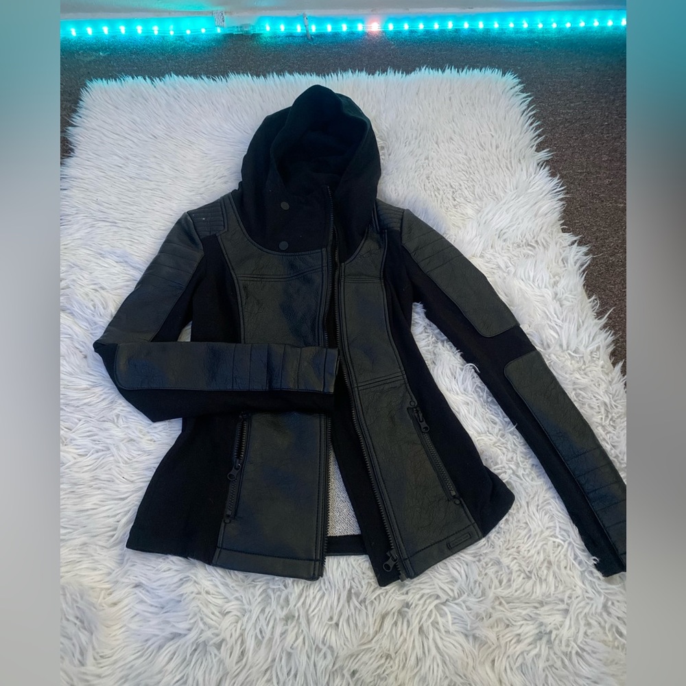 Blanc Noir Ryder Moto Leather jacket